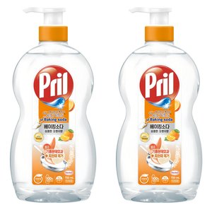 프릴 시크릿오브 베이킹소다 주방세제 상큼한 오렌지향, 700ml, 2개 (7,240원)