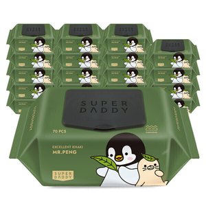 슈퍼대디 82g 아기 물티슈 70매 20팩 (22,480원/무료)