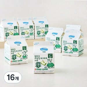 덴마크 드링킹 요구르트 사과 275ml 16개입 1.5이상 무료배송 (11,410원/무료)