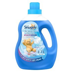 스너글 블루스파클 플러스 실내건조 액상세탁세제 본품, 2.7L, 1개 (11,900원)