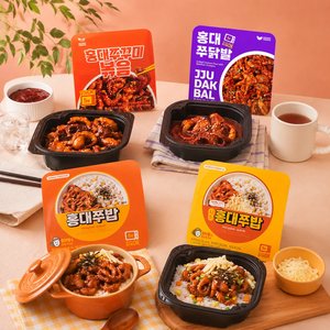 쭈밥,쭈닭발 등 3팩 골라담기 (14,300원/무료)