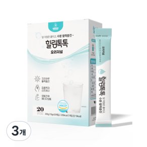 수분충전음료 힐링톡톡 오리지널 건강한 이온음료, 3개, 200g (43,130원)