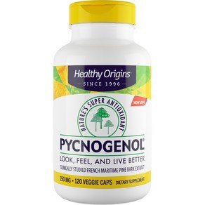 헬시오리진스 피크노제놀 150mg 베지 캡, 120정, 2개 (258,250원)