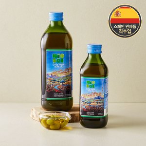 미오솔 스페인 냉 압착 엑스트라버진 올리브오일 500ml, 2개 (17,910원) (네멤무료)