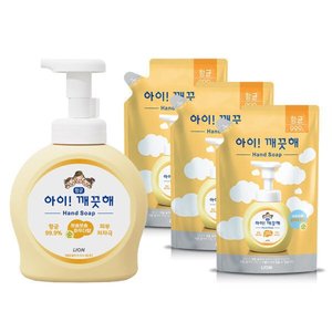 아이깨끗해 핸드워시 본품 1개+리필 3개