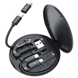 Buychoo 다기능 여행 케이블 케이스 휴대용 USB 어댑터 키트 (3,500원) (와우무료)