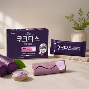 크라운 쿠크다스 우베에디션 289g 2+2개 총 4세트 (15,900원/무료)