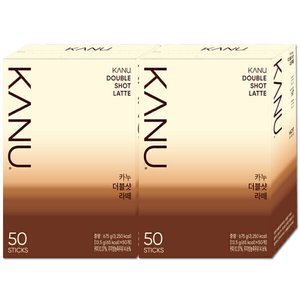 카누 더블샷 라떼 50Tx2개 (31,500원/무료)