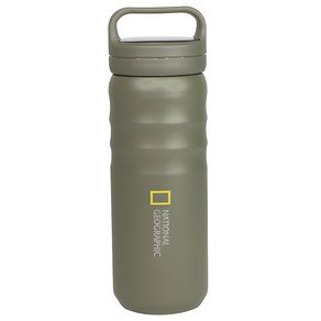 내셔널지오그래픽 에어터치 이중 스테인리스 스틸 텀블러, 밀리터리그린, 540ml, 1개 (19,900원)