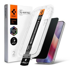 슈피겐 tREZ핏 프로 프라이버시 휴대폰 액정보호필름 2p 세트 AGL12032, 1세트 (27,230원)