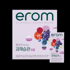 이롬 황성주 박사의 과채습관 퍼플, 190ml, 16개 (5,500원/무료) 광고