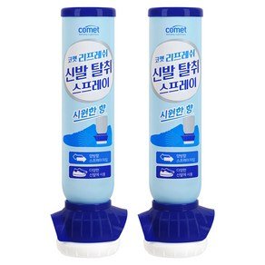 코멧 리프레쉬 신발 탈취 스프레이, 100ml, 2개 (9,890원)