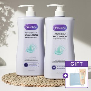 바세린 바디로션 1078ml 2개+핸드크림 60ml+쇼핑백 (11,880원/무료)