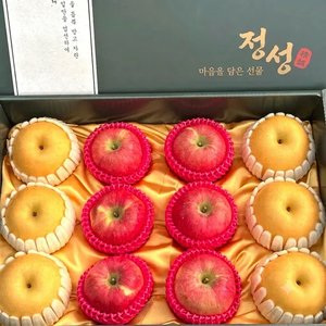 사과 배 과일 혼합 선물세트 (66,430원/무료배송)