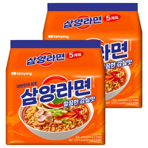 삼양라면 120g, 10개 (5,420원/무료)