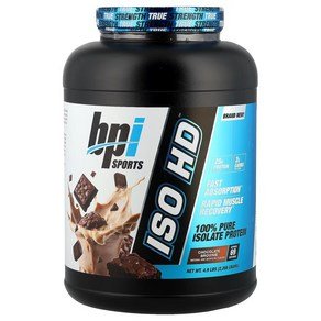 비피아이스포츠 아이소 HD 퓨어 아이솔레이트 프로틴 초콜릿 브라우니, 2.208kg, 1개 (71,710원)