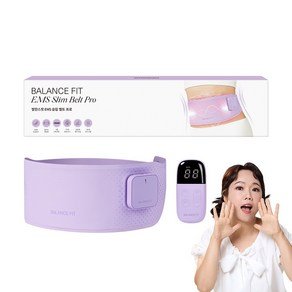 95프로블럼 발란스핏 EMS 슬림 벨트 마사지기 PRO, 1개, 퍼플 (97,800원)