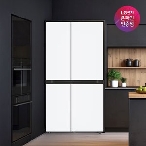 LG 디오스 AI 오브제 2도어 양문형 냉장고 S836MQQ012 832L (118만/무배)