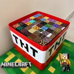 마인크래프트 TNT 마그네틱 자석 블록 500P 입체 조립 피규어50개+무기소품50개 수납통 포함 (36,900원/무료)