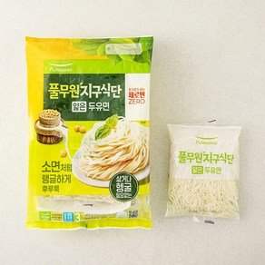 지구식단 풀무원 지구식단 얇은 두유면, 150g, 3개 (4,060원)