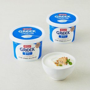 후디스그릭요거트 일동후디스 그릭 요거트 플레인, 450g, 2개 (11,520원)