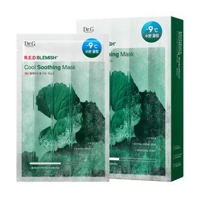 닥터지 레드 블레미쉬 쿨 수딩 마스크, 10개입, 1개 (9,900원)
