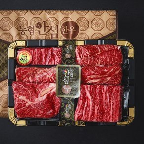농협안심한우 1++(7)등급 안심특선 22호 1.2kg (등심200g 2p + 채끝200g 2p + 갈비살200g 2p) (냉장), 1세트, 200g (165,000원)