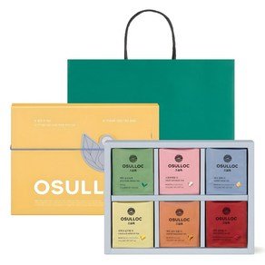 오설록 오 땡큐 티 선물세트, 티박스 6종, 1개 (18,860원)