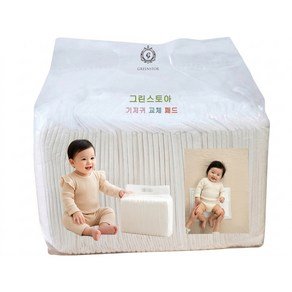 그린스토아 일회용 기저귀 교체 시트 패드, 1개, 화이트 (13,330원)