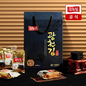 광천김 3대째 달인 재래 도시락김 선물세트 27봉 (9,900원) (무료)