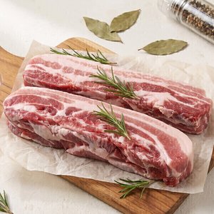 스페인산 바베큐/수육용 통삼겹살 2KG (1kg+1kg) (18,910원/무료)