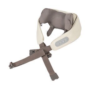 BRUNO 무선 스트랩 핸즈프리 온열 목어깨 마사지기, BSM-2319, BEIGE (27,690원)