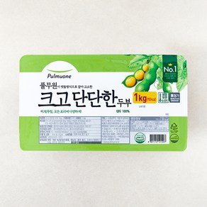 풀무원 크고 단단한 두부, 1kg, 1개 (4,060원)
