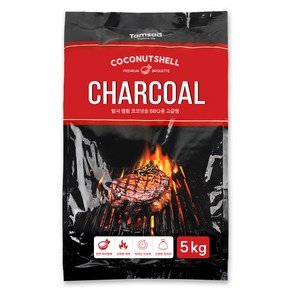 탐사 캠핑 코코넛숯 BBQ용 고급형, 5kg, 1개 (14,990원)