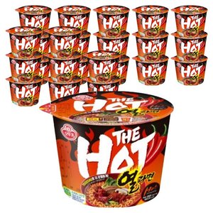 오뚜기 더핫 열라면 용기 105g, 24개 (29,250원)