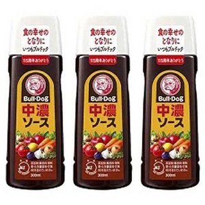 BullDog 중농 소스, 3개, 300ml (9,940원)
