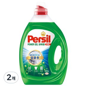 퍼실 딥클린 초미세세탁 파워젤 맥스 드럼용 액체세제 본품, 2개, 2.5L (25,680원)