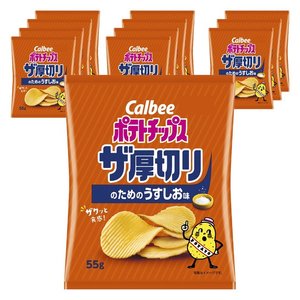 가루비 포테이토칩 더 두껍게 썰기 위한 옅은 소금 맛, 12개, 55g (13,990원)