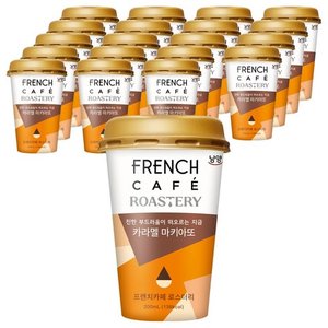 프렌치카페 로스터리 카라멜 마키아또, 200ml, 20개 (21,000원)