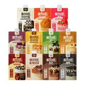 플라이밀 단백질 쉐이크 파우치 스타터팩 11종 11가지 맛, 45g, 11개 (31,900원)
