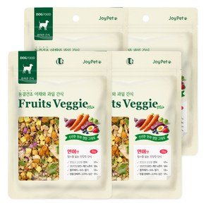 조이펫 강아지 야채와 과일 동결건조 간식, 연어, 30g, 4개 (7,720원)
