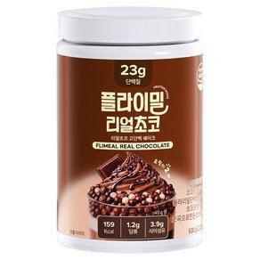 플라이밀 리얼초코 고단백 단백질 쉐이크, 630g, 1개 (21,700원)