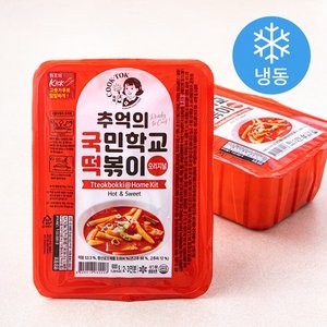 추억의국민학교떡볶이 오리지널 (냉동), 600g, 2개 (6,800원) (로켓프레시무료)