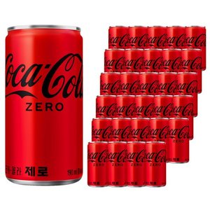 코카콜라 제로 190ml 30개 (14,020원) (무료)