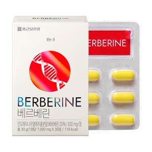종근당건강 베르베린 30g, 30정, 1개 (9,270원)