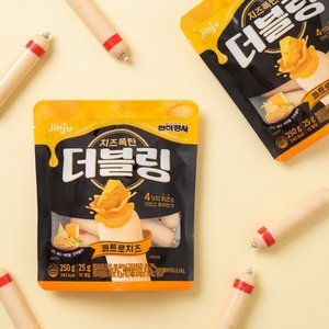 진주햄 천하장사 더블링, 콰트로치즈, 25g, 10개입, 3개 (12,900원/무료) 광고