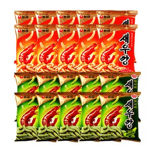 농심 새우깡 + 와사비새우깡 20봉 (17,880원/무료)