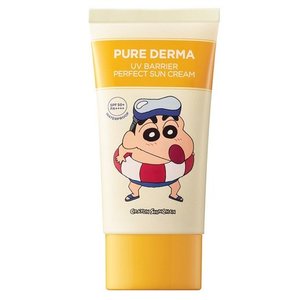 온더바디 퓨어더마 짱구 UV 배리어 퍼펙트 선크림 SPF50+ PA++++ (4,950원)