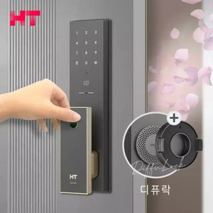 현대HT 무타공 지문인식 디퓨저 푸시풀 도어락 디퓨락 TDL-P2102F (114,900원/무료)