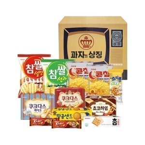 크라운 레트로 TV 과자세트(10종) 776g (9,610원/무료)